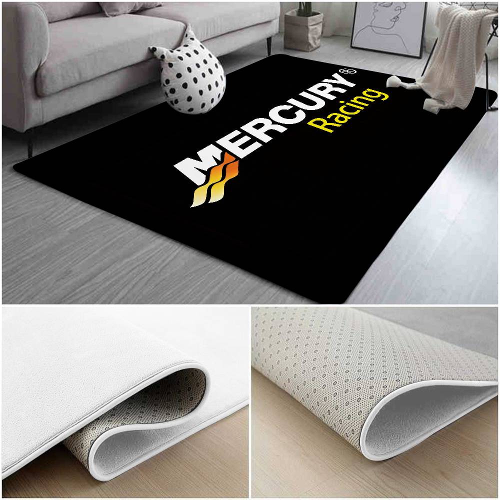 M-Mercury Racing Carpet Bathroom Anti-slip Mat Door Mat Home Decoration Mat Entrance Door Mat Scratch-resistant Door Mat
