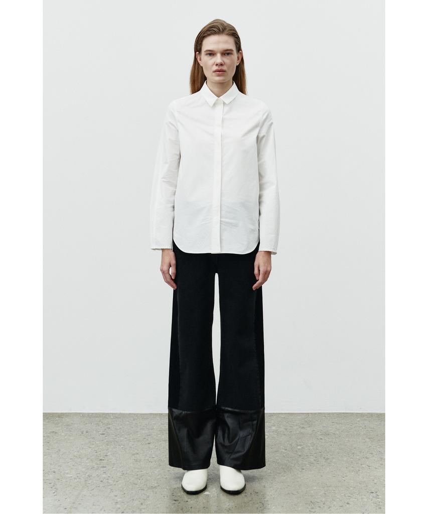 RECODE Lam Leather Patch Pants Rqpaa25528Bkx