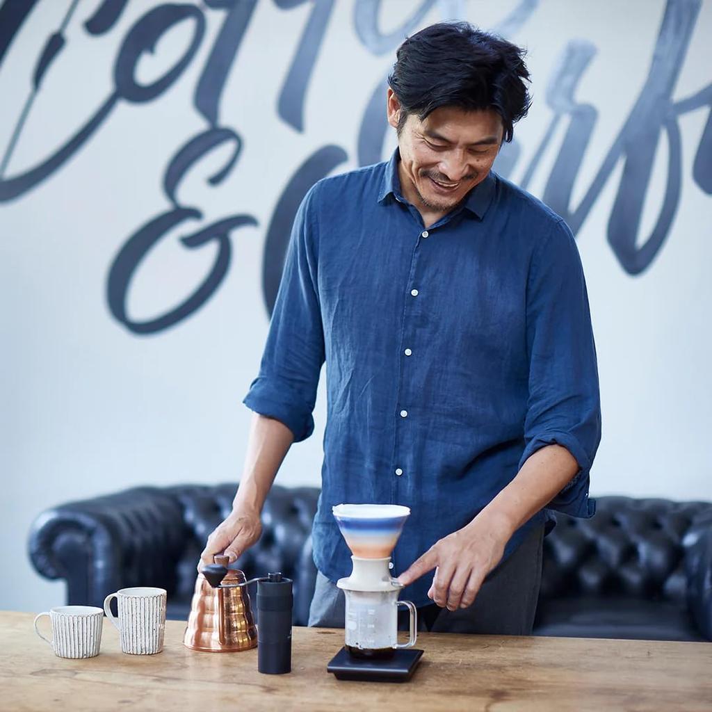 HARIO Coffee Dripper Switch Sunrise Collaboration Model SSDC-200-SUN Arita Ware Immersion Dripper with 40 Paper Filters