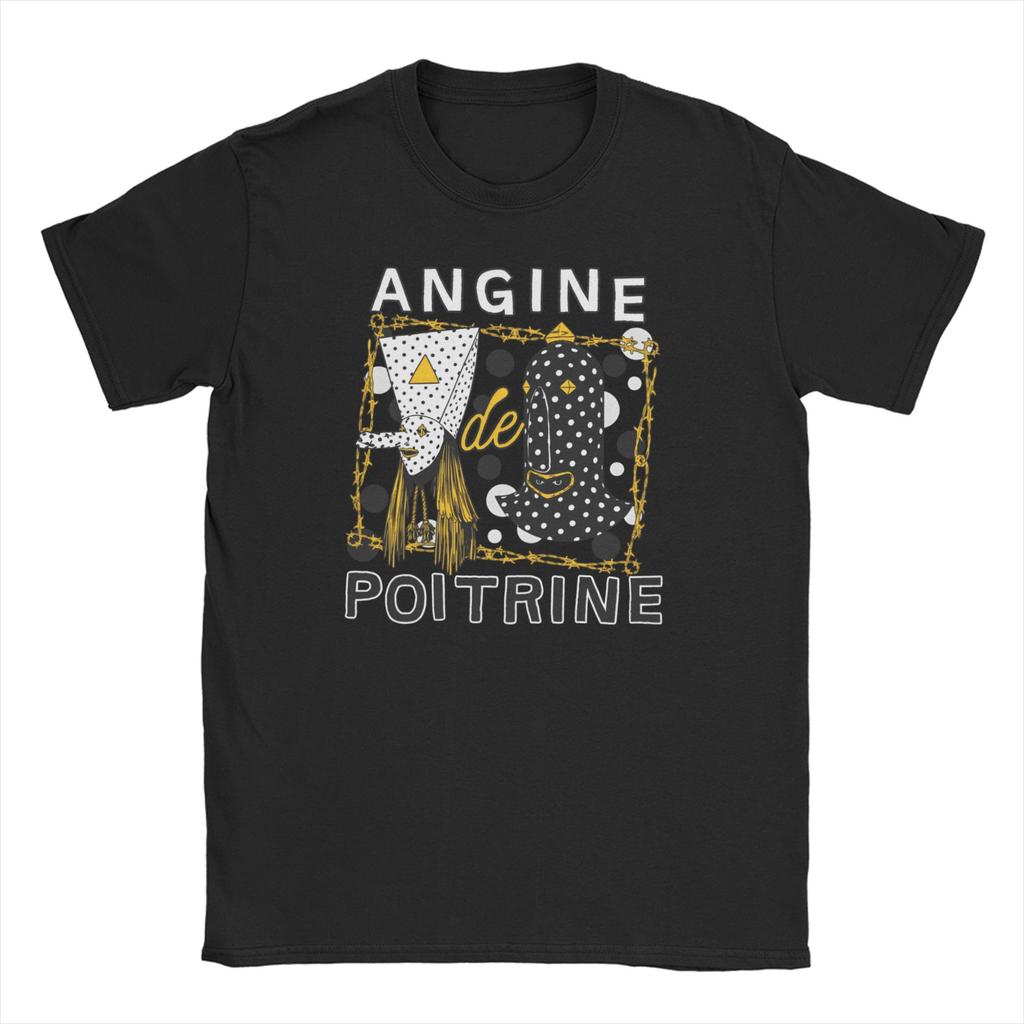T-shirt a banda Angina Pectoris per Unisex WoUnisex Sherpa Unisextra 100% Cotone T-shirt Girocollo Manica Corta T-shirt 6XL Abbigliamento