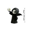 Cute Grim Reaper Toy PLA Halloween Miniature Ghost Desk Statue 3D Printed Doll  Bookshelf
