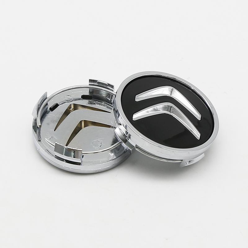 4Pcs 56/60MM Car Wheel Center Hub Caps Stickers Cover For Citroen C1 C2 C3 VTS C4 Saxo C4L C5 C6 C8 Xsara Picasso Berlingo DS