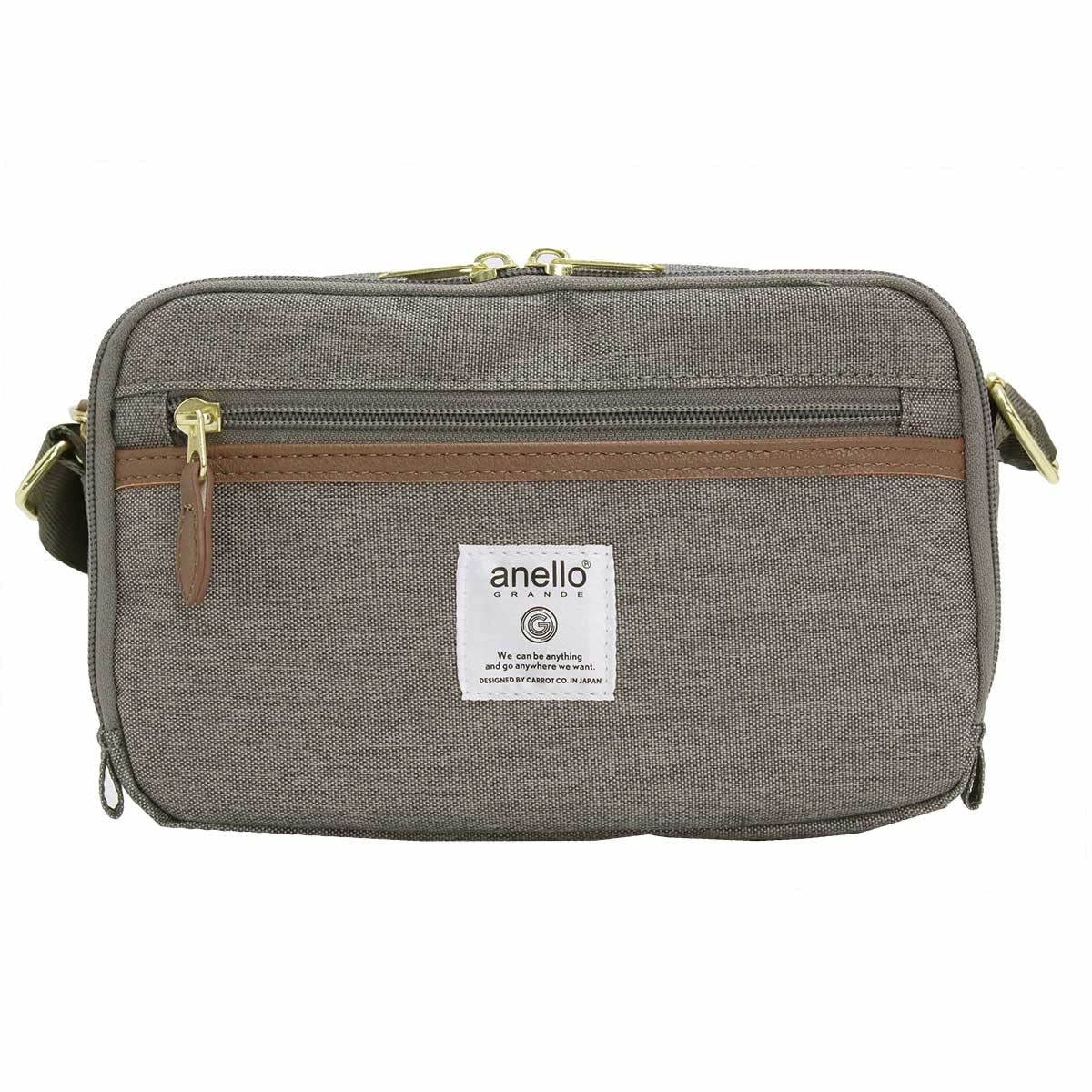 

Shoulder Bag Water Adult Travel GHM0512 Gray [Anello Grande] Repellent/Lightweight