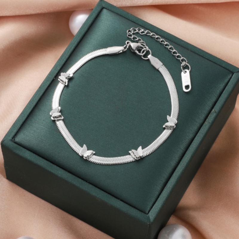 Koreanisches Dongdaemun Titanstahl Damenmode Armband - Edelstahl, High-End, Grenzüberschreitendes Design.