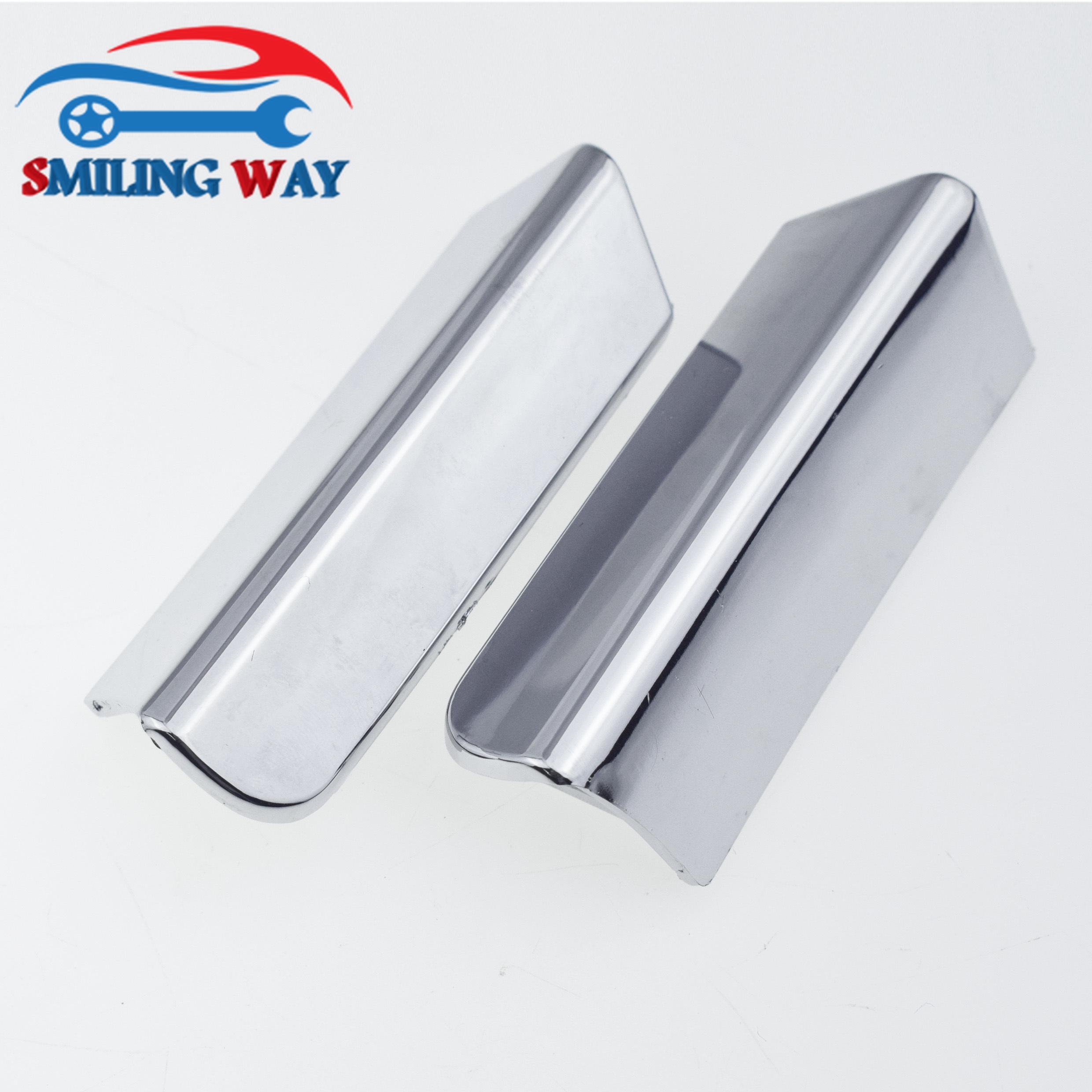 2 Pcs Chrome Front Bumper Trim For Lexus RX350 RX450h 2013 2014 2015 3.5L 53125-0E050, 53126-0E050 Left Driver & Right Passenger