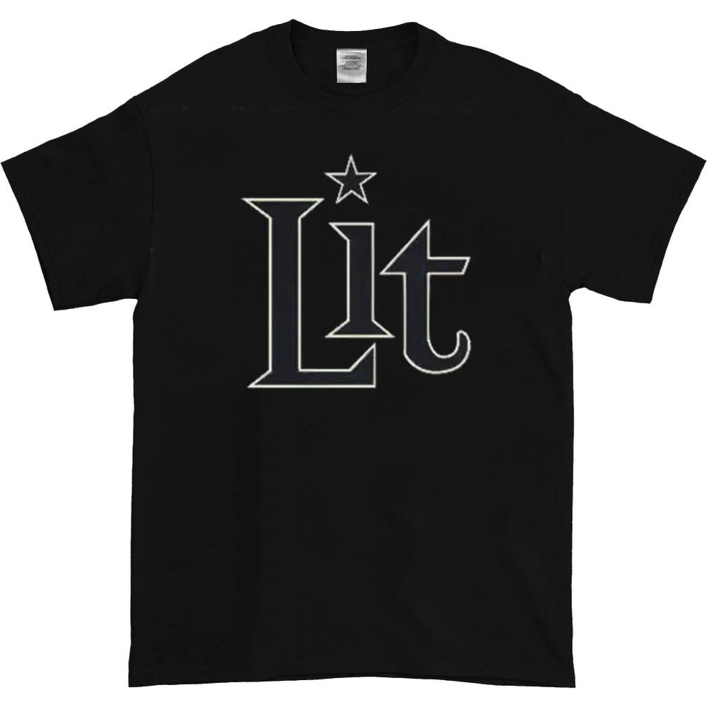 

Lit Band Basic Logo Cotton T Shirt Full Size S-5XL DS105 Unisex T-Shirt XL