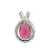 No Brand  Pendant Top K18 White Gold Women