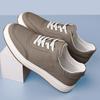 The First Layer of Cowhide Men's Casual Shoes, Genuine Leather Breathable Men's Small White Shoes, Board Shoes 2025 Autumn New Leather Shoes Me