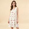 Estiva Donna Yunjin Cotone Senza Maniche Camicia da Notte Dolce Stile Ragazza Vestibilità Larga Cotone Viscosa Abito da Casa Casual Loungewear Quotidiano da Esterno Pigiami