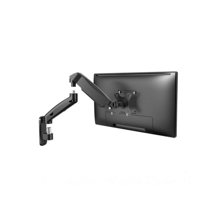 Aisens Soporte de Pared Pro Giratorio e Inclinable para Monitor/TV Un Brazo 9Kg de 17" a 32" Negro
