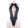 Ropa interior sexual de concubina nocturna cuello V profundo cintura hueca mono traje de baño para mujer suministro
