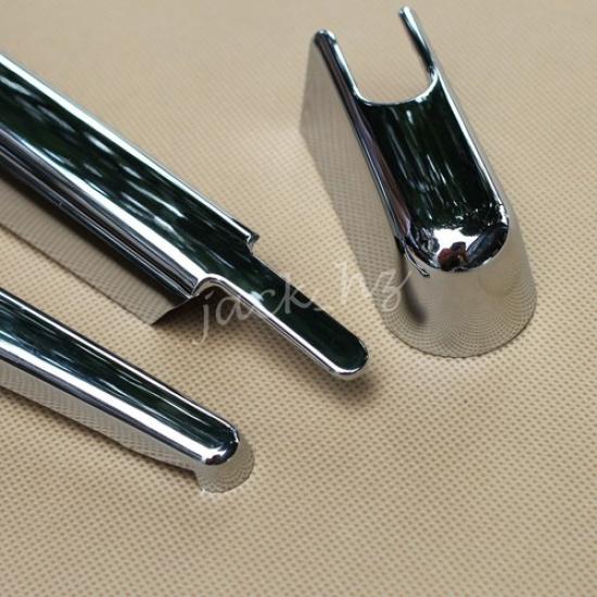 For Nissan Rogue Sport Qashqai X-Trail Chrome Rear Wiper Cover Trims Accessories