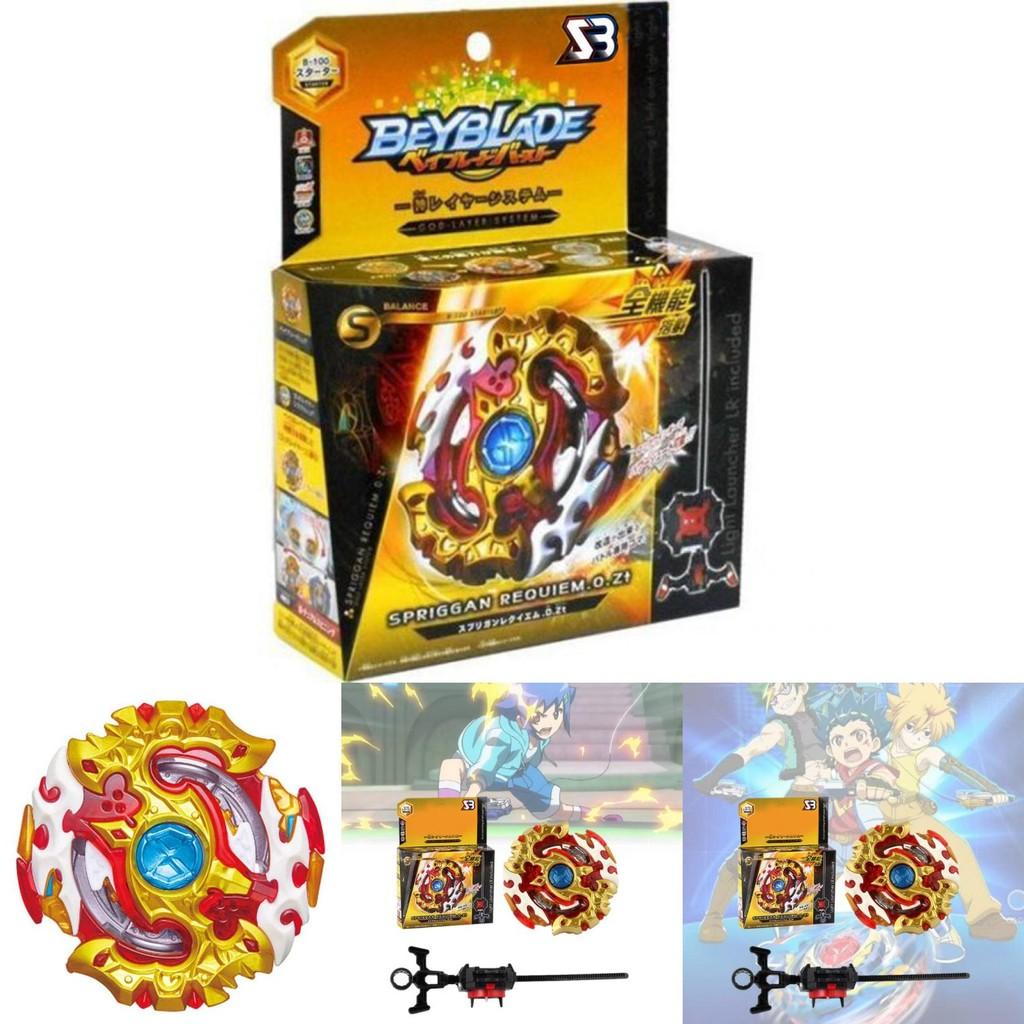 Klassischer Beyblade Burst B-100 Starter Spriggan Requiem.0..zt Mit LR Launcher Top Kinderspielzeug