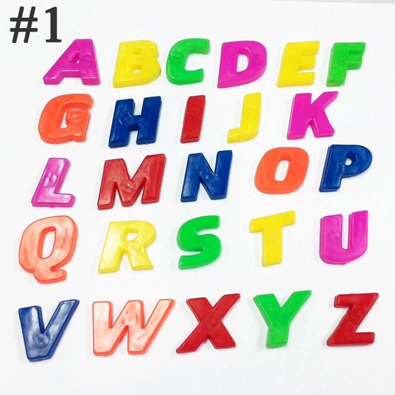 52 Lower Upper Case ALPHABET LETTERS Magnetic Fridge Childrens Kids Learning TOY