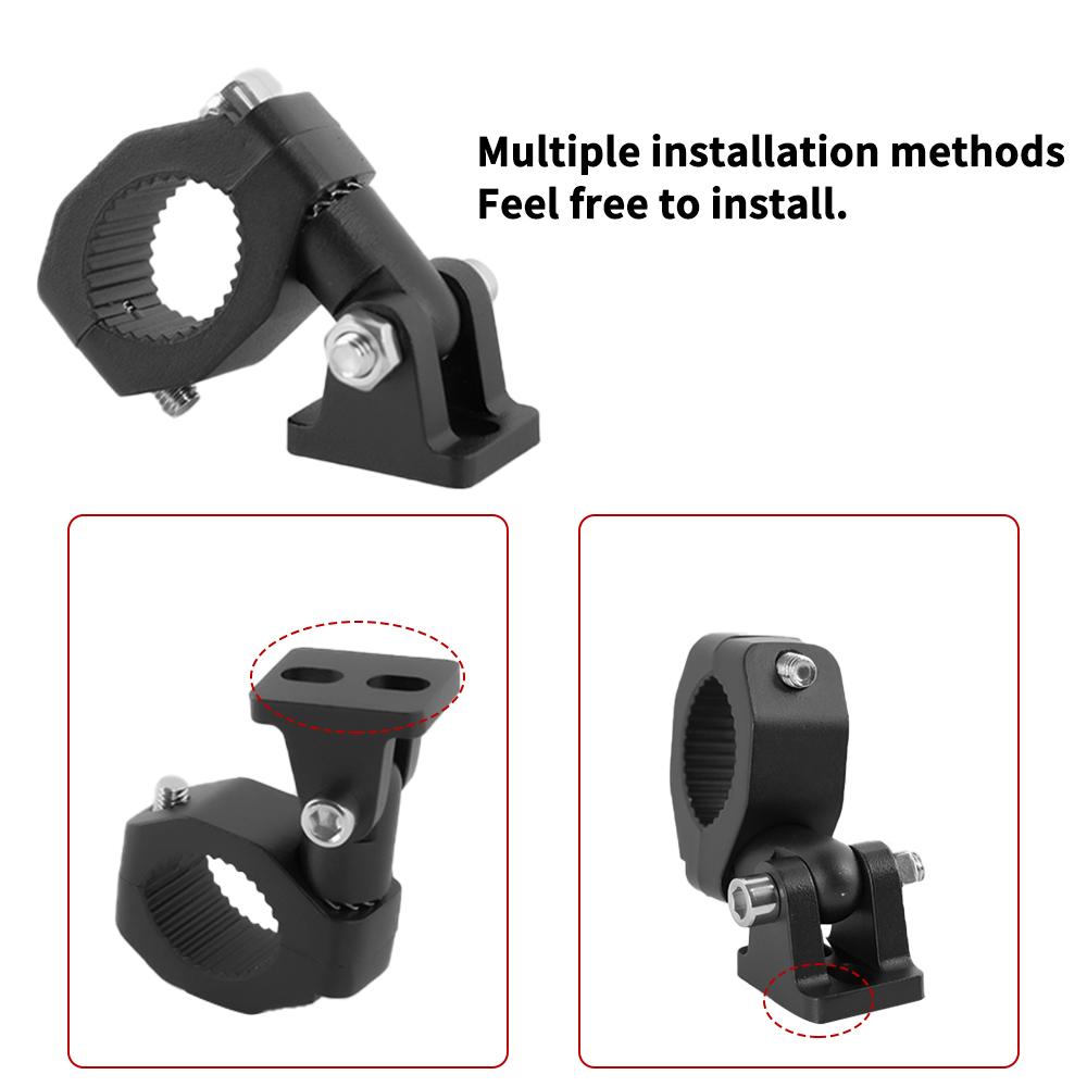 Motorcycle LED Headlight Spotlight Clamps Bracket Tube Mount for Motorcycle Fog Light Auxiliary Lamp Holder Motos Accessories