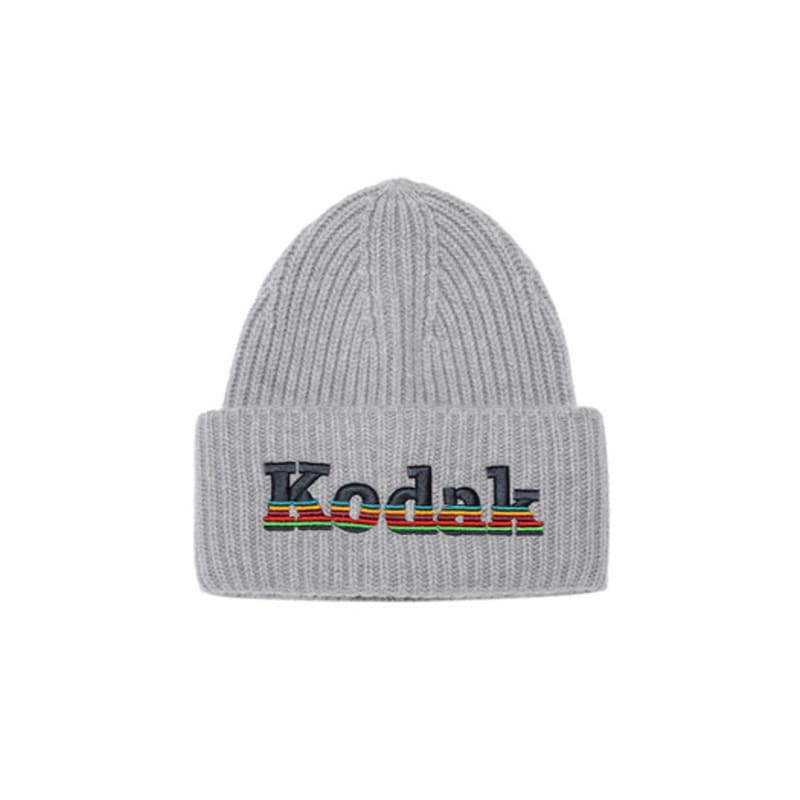 

KODAK Apparel Радужная шерстяная шапка СЕРЫЙ FREE