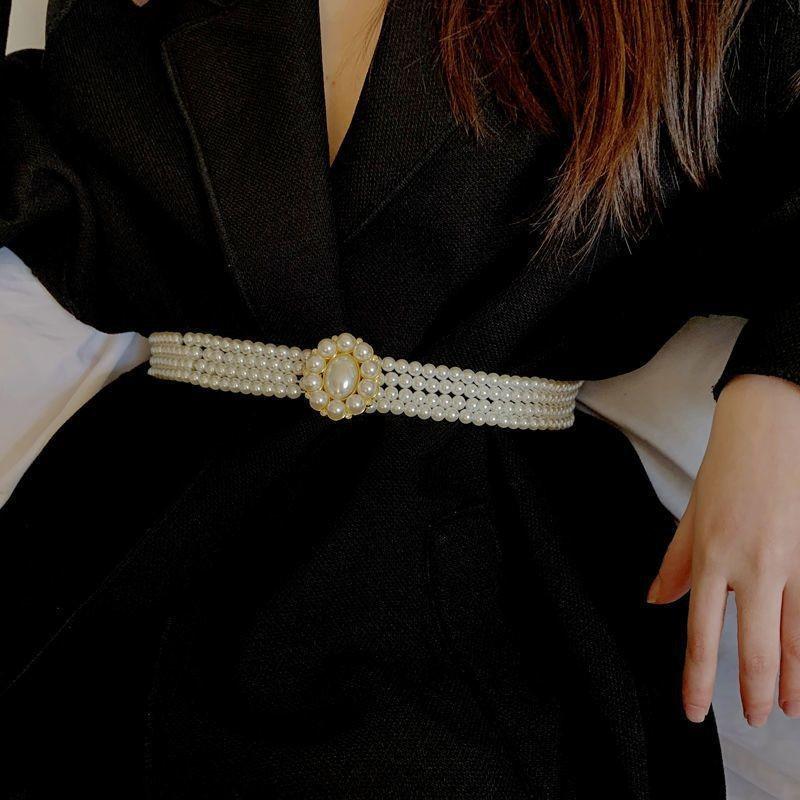 Pearl Beautiful Waistband For Women Summer Fashion Essential Versatile And Elegant