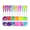 Nail Art Glitter 3D Holographic Nail Sequins Glitter Large Fragments Flakes Nail Supplies Decoration DIY Accessories