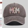 Pc MotherS Day Floral Letter Pattern Printed Baseball Cap Spring Summer Suitable Sun Hat Comfortable Lightweight Decorative