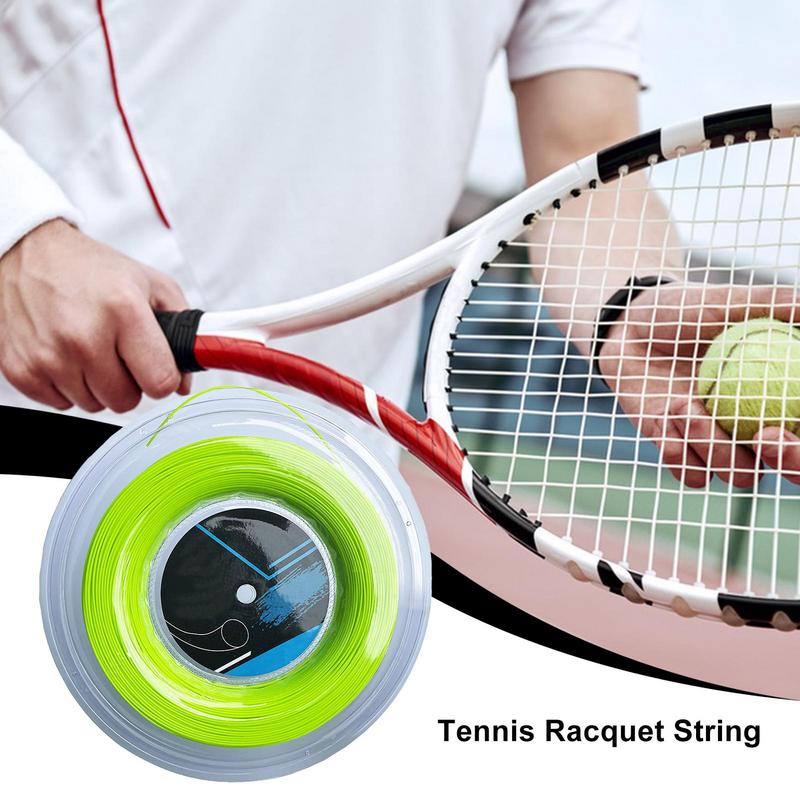 Tennis Practice String Shock Absorbing Lines for Ball Games Multifunctional 200m Soft and Arm Friendly Tennis Racquet String