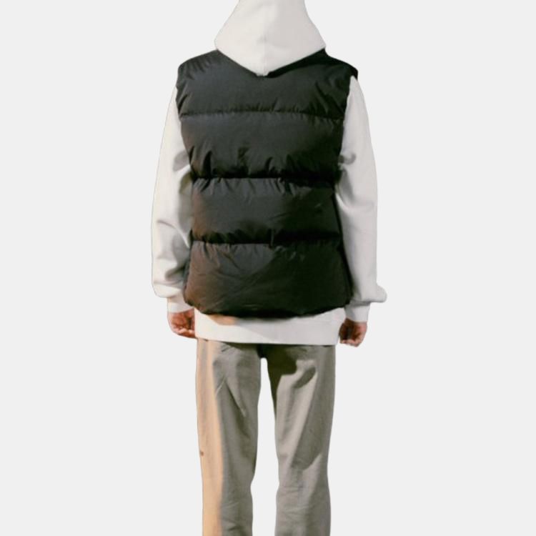 New Era Letter Sleeveless Stand Collar Vest Men vests 13781068
