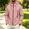 Men's Outdoor Sports Jacket Windbreaker for Hiking Running and