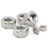 304 Stainless Steel 1/2/5/10/20/25/50 pcs M1 M1.2 M1.4 M1.6 M2 M2.5 M3 M3.5 M4 M5 M6 M8 M10-M36  Hex Hexagon Nuts DIN934 Metric