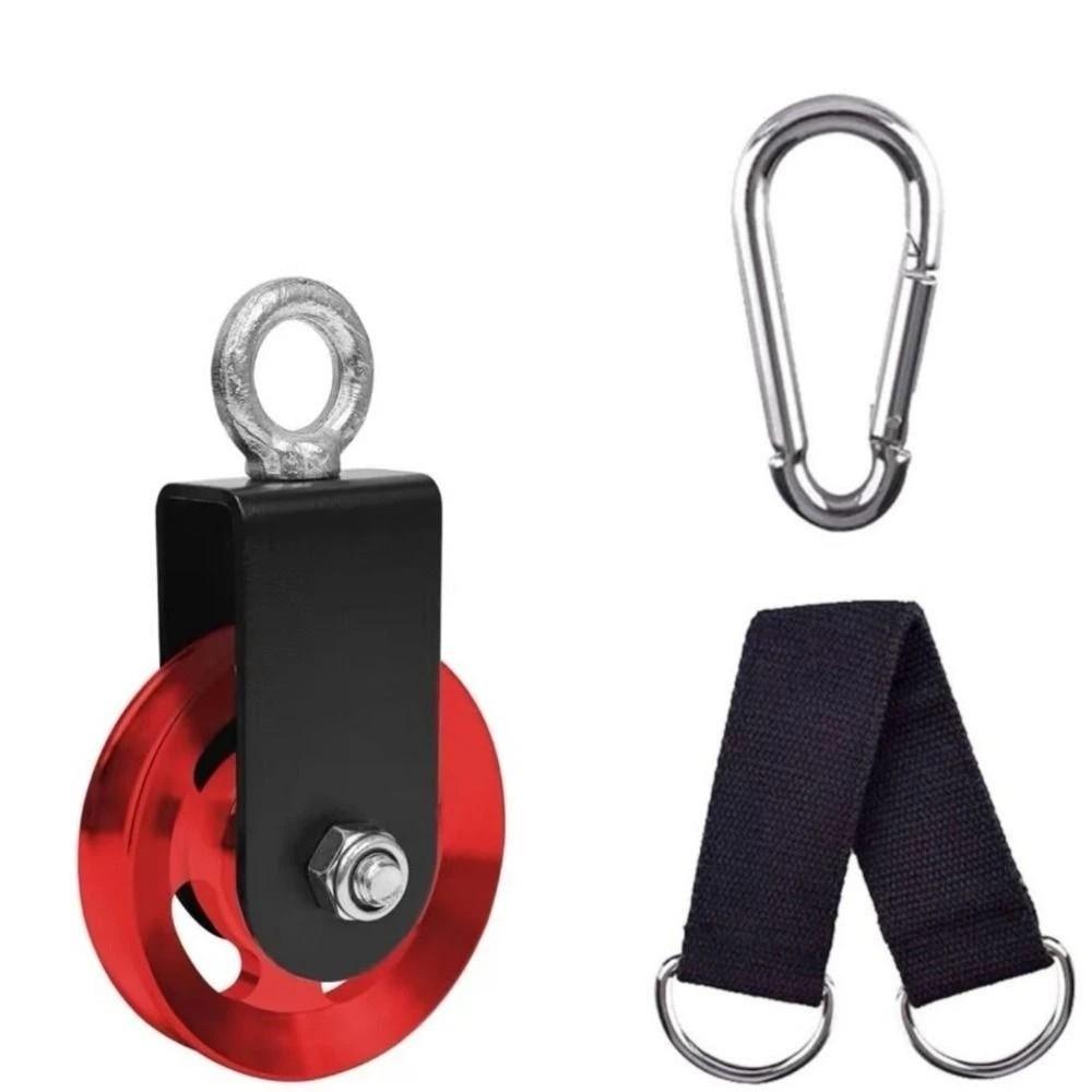 1/3Pcs Quiet Gym Pulley Heavy Duty Cable Pulley Pulley Wheel Fitness Pulley DIY Exercise