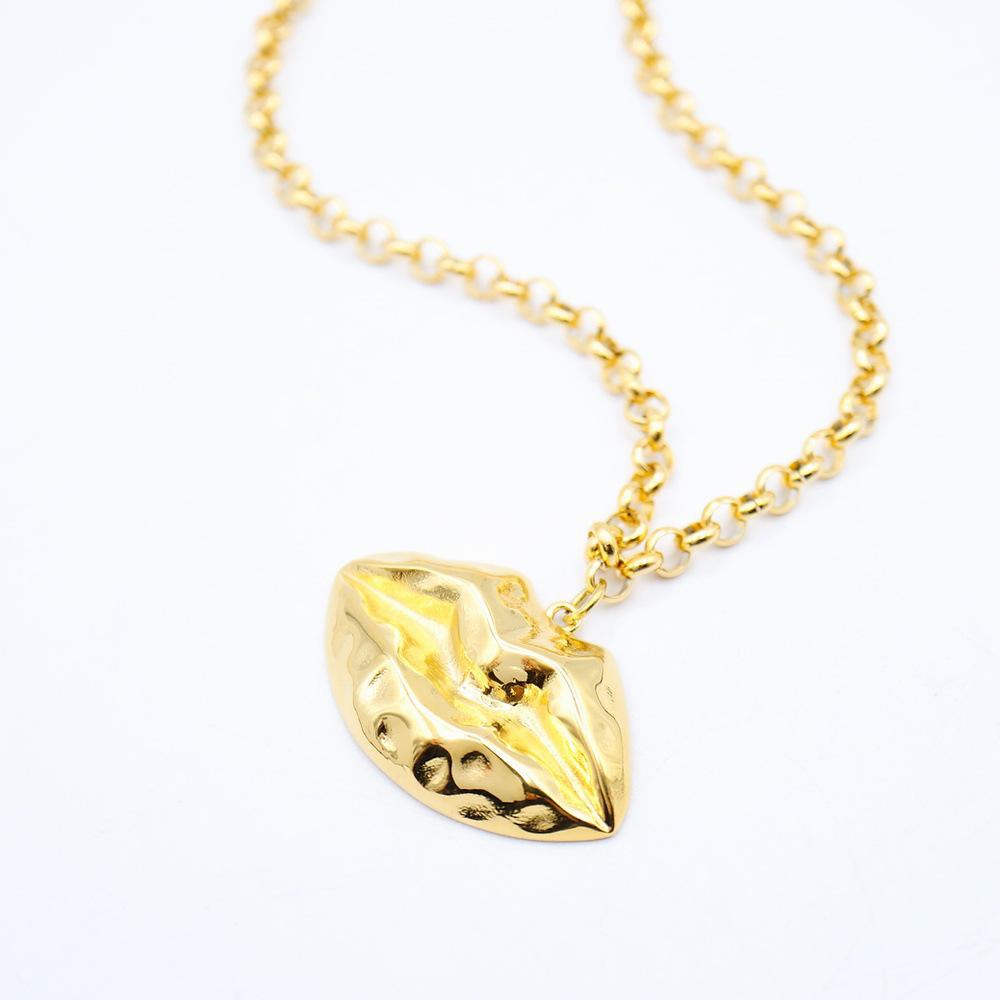 Four-leaf Clover Retro Eye Necklace Pendant - Versatile European & American Style