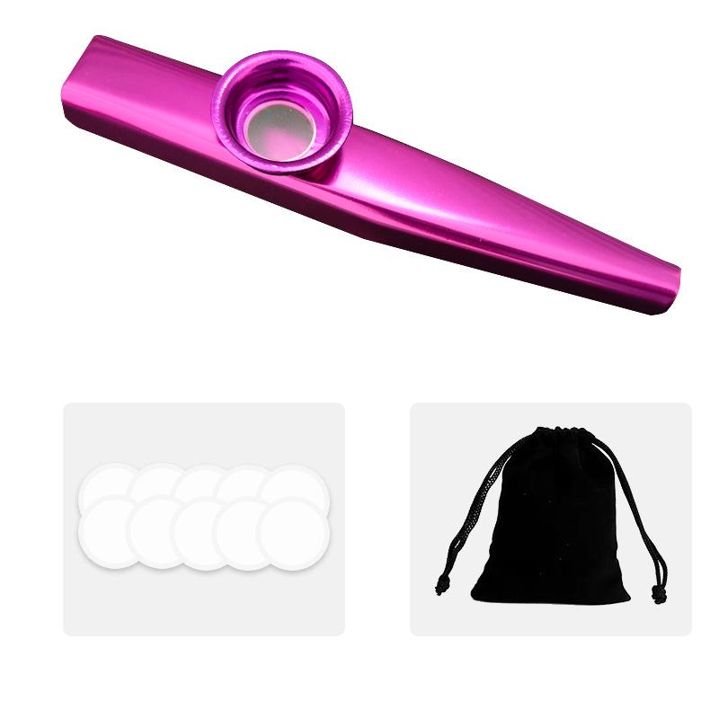 Metal Kazoo Cross-border Musical Instrument Gift Trumpet Saxophone Diaphragm