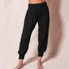 New Women's Harem Pants, Elastic Waist Solid Color Loose Fit Casual Yoga Joggers with Cuffed Ankles for Home Leisure and Sports