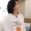 Seventeen Yoon Jeonghan Unisex Cotton Short-Sleeved T-Shirt, Korean Style, Loose Fit, Summer Half-Sleeve