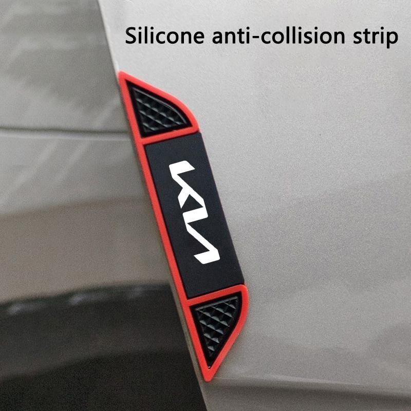 4 Stück/Set Transparente Auto-Griff-Schutzfolie Auto-Tür-Aufkleber für KIA Ceed Sportage Rio Sedona Forte Proceed K5 K2 Optima