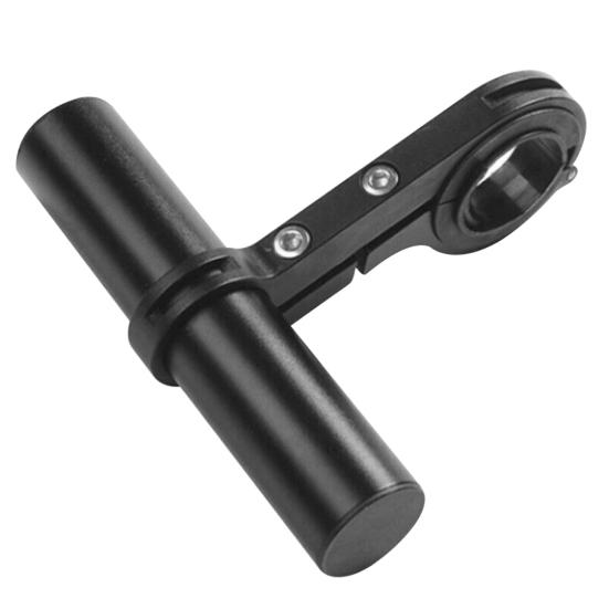 Bike Bicycle Handle Bar Extension Lamp Light Phone Extender Mount Bracket Holder