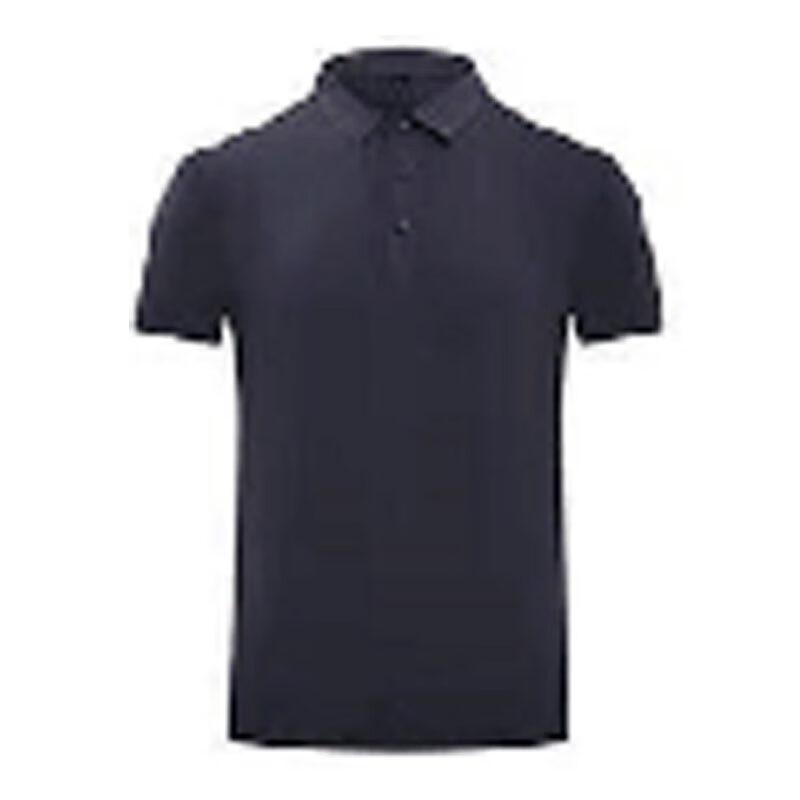 Men s Seamless Silky Short-Sleeve Polo T-Shirt L