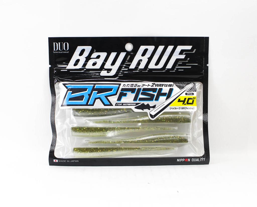DUO Měkká nástraha Bay Ruf BR Fish 4 palce F101 (1234)