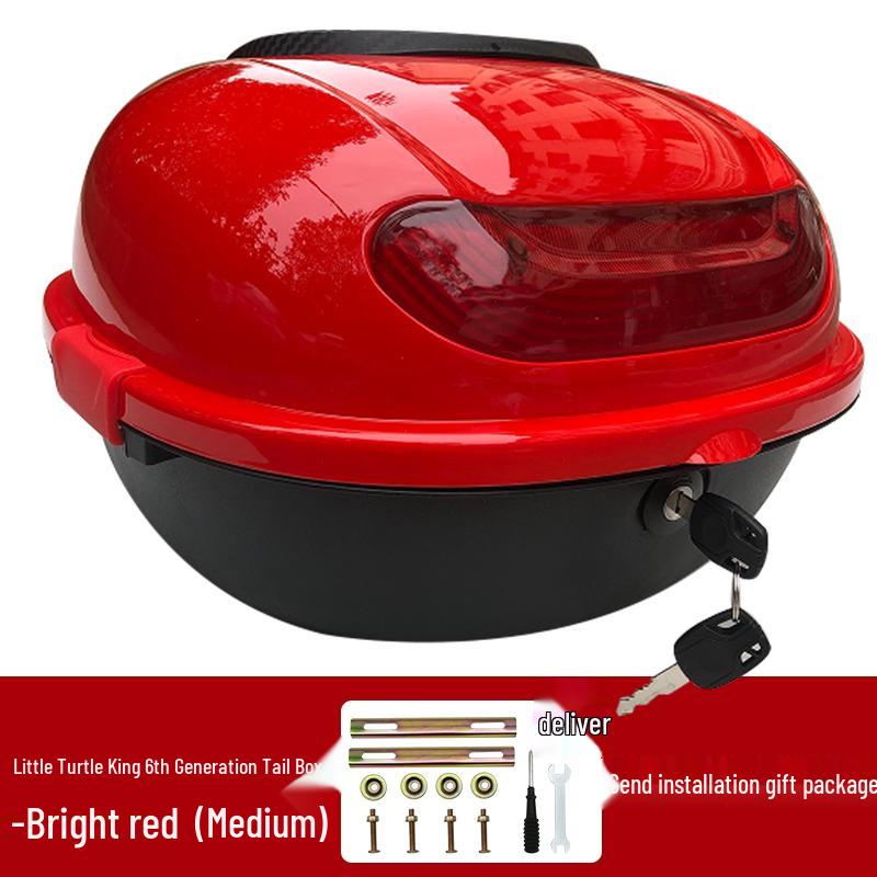 Universal Waterproof Storage Box for Electric Scooter or Moped Tail Trunk