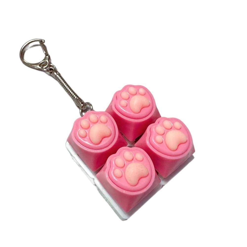 4 Keys Pinch Toy Keys Button Clicker Toy New Finger Keyboard Cap  Adult