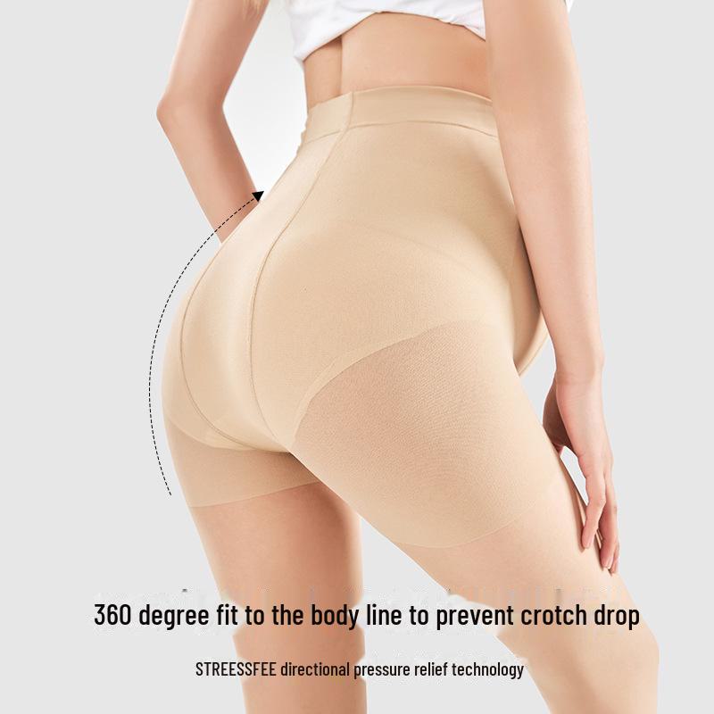 Maternity Stockings: Thin, Anti-Snag, Adjustable Belly Support, Flesh-Colored, Plus Size, Spring-Summer Pantyhose.