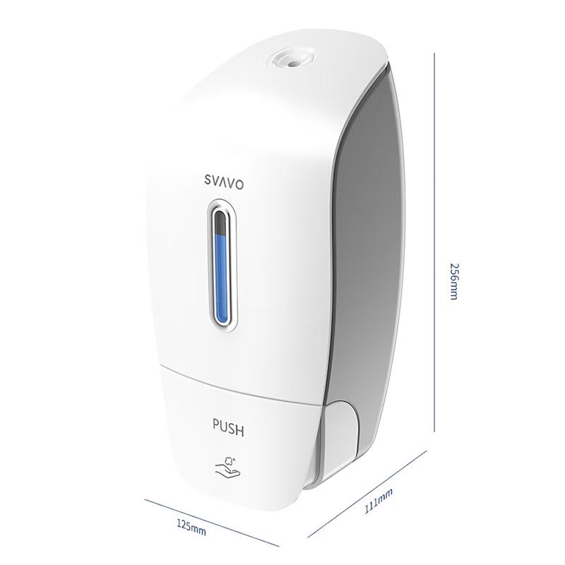 Ruiwo PL-151053 Wall-Mounted Manual Foam Soap Dispenser