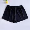 Women's Ice Silk Lace Safety Shorts - Anti-Exposure, Thin, No Curl, Loose Fit, Slimming, Perfect for Summer & Home Base Layer