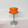 Bauhaus Egg Tart Glass Table Lamp - Thick-Sole Night Light for Bedroom, Bedside, or Living Room