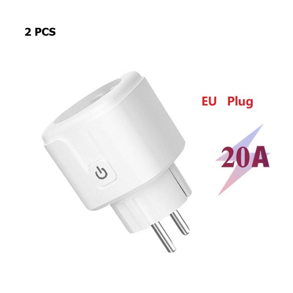 3/1 20A Smarts Sockets With Timer (European Style, 20A) Supports Alexas Voice Control And Smarts Life App Voice Remote Control