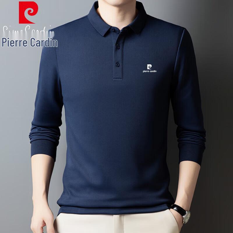 

Pierre Cardin Men s Long-Sleeve Business Polo Shirt XL