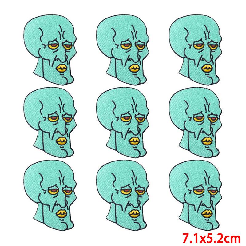 10 st/lot Grossistförsäljning av broderilappar Strykplåster för klädlappar på kläder Jackor Dekor applikationer Sytillbehör