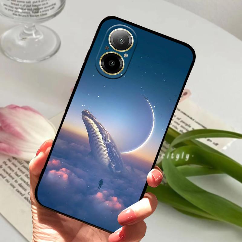 Para Capa Realme C67 animal Silicone TPU Macio Capas Traseiras Para Realme C 67 C67 4G Capa Protetora Desenho Animado Capa RealmeC67 Concha