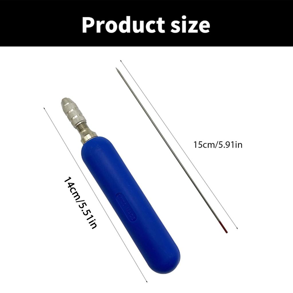 Multipurpose High Temperature Resistant Jewelry Welding Needle and Handle Accessory for Gold Silver Brass Repairs