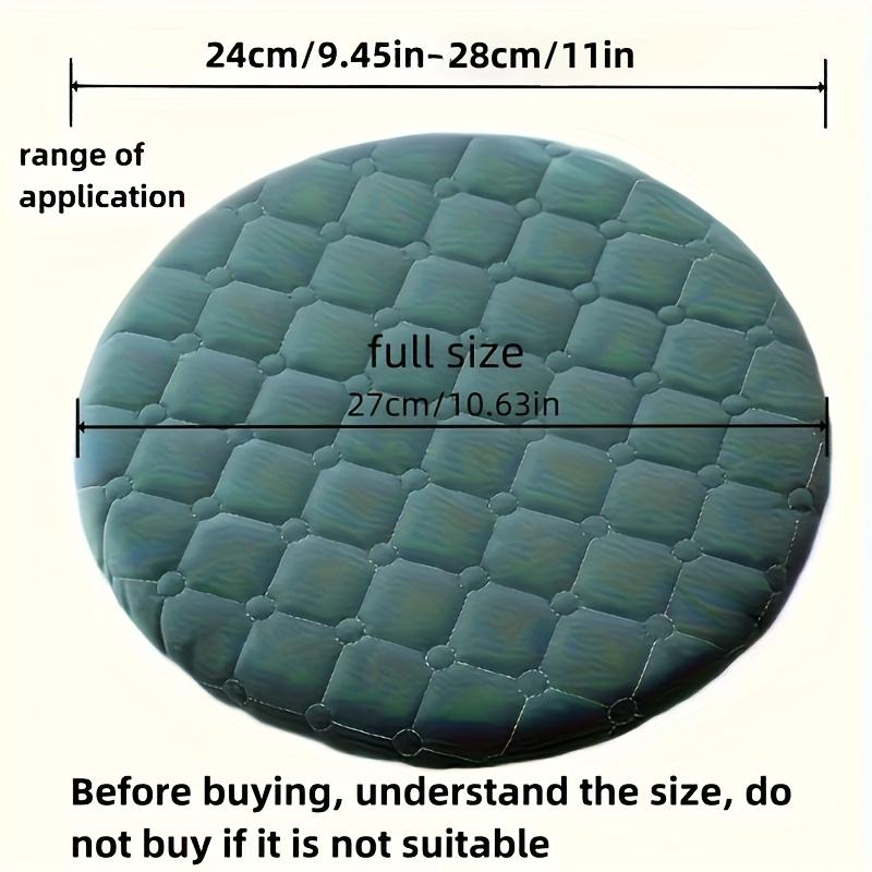 1pc Round Cushion, Home Decoration Round Stool Cover, Thickened Material, Simple and Easy To Clean, Can Be Used In All Seasons