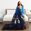 2025 Hit Me Hard And Soft Warm Soft Blanket Singer E-eilishes Tour Picnic Plush Throw Blanket Bed Flannel Bedspread Sofa Bed