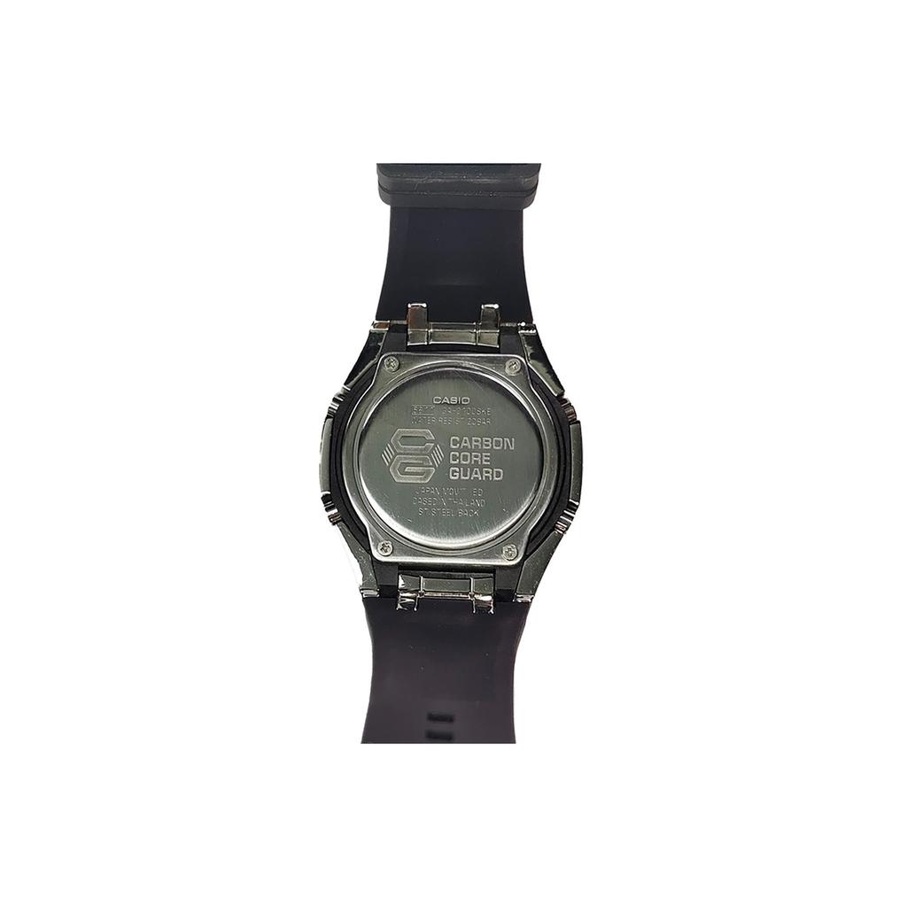 CASIO Men Liquid Crystal,Analog Dual Display Series Blue Watch GA-2100SKE-7A(Watch3--)
